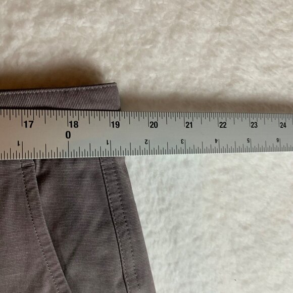 Johnnie O Wyatt Performance Men's Gray Chino Golf Steel Shorts Size 38 9000 - Picture 2 of 10